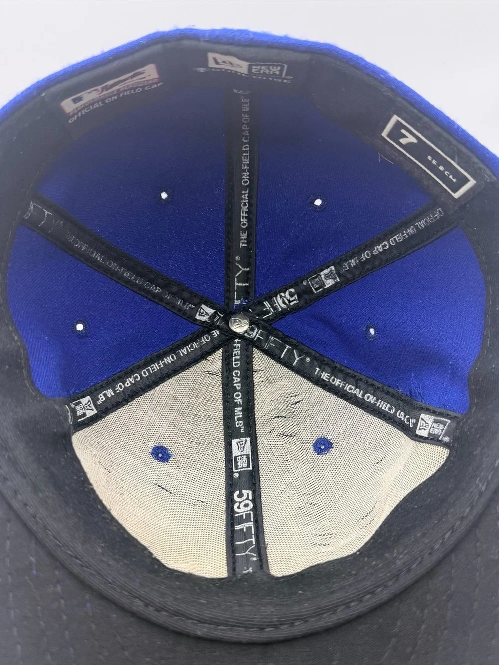 Kansas City Royals New Era 59fifty Baseball Hat Size 7 Cool Base On Field Cap